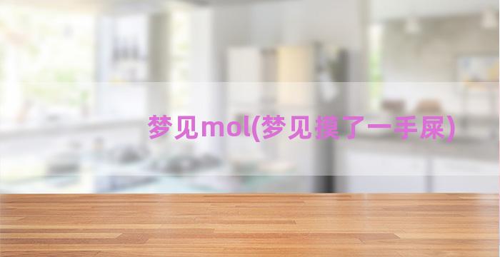 梦见mol(梦见摸了一手屎)